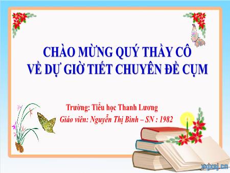 Bài giảng Tiếng Việt 3 - Luyện tập: Mở rộng vốn từ về thư viện. Câu cảm - Năm học: 2023-2024 - Nguyễn Thị Bình