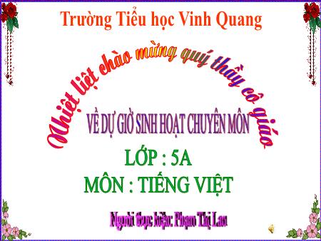 Bài giảng Tiếng Việt 5 (Kết nối tri thức) - Đọc: Những hòn đảo Vịnh Hạ Long - Phạm Thị Lan