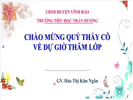 Bài giảng Toán 3 (Kết nối tri thức) - Bài 60: So sánh các số trong phạm vi 100 000 - Đào Thị Kim Ngân Bài giảng Toán 3 (Kết nối tri thức) - Bài 60: So sánh các số trong phạm vi 100 000 - Đào Thị Kim Ngân
