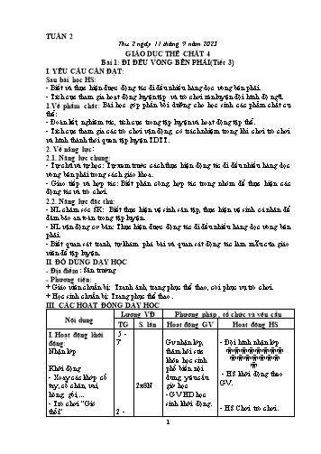 Kế hoạch bài dạy các môn khối Tiểu học - Tuần 2 - Năm học 2023-2024