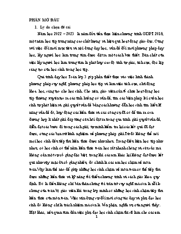 Sáng kiến kinh nghiệm Một số biện pháp giúp đỡ học sinh khắc phục khó khăn khi giải các bài toán điển hình ở Lớp 3